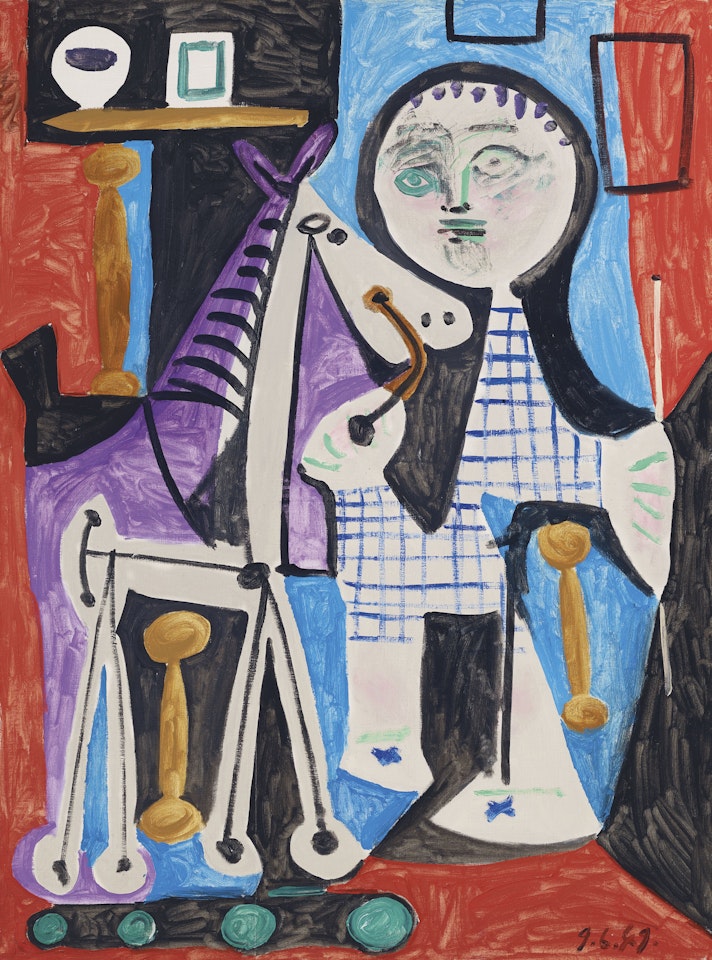 Claude à deux ans by Pablo Picasso