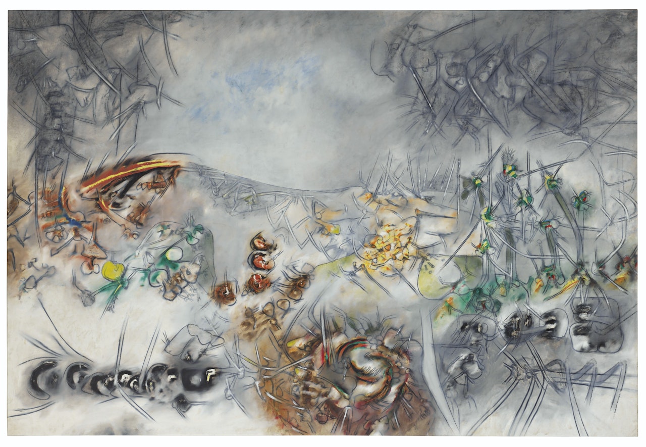 Dawn and Dew by Roberto Matta