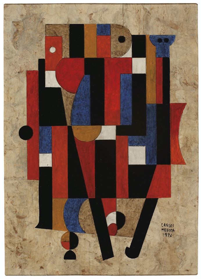 Divertimento en rojo by Carlos Mérida