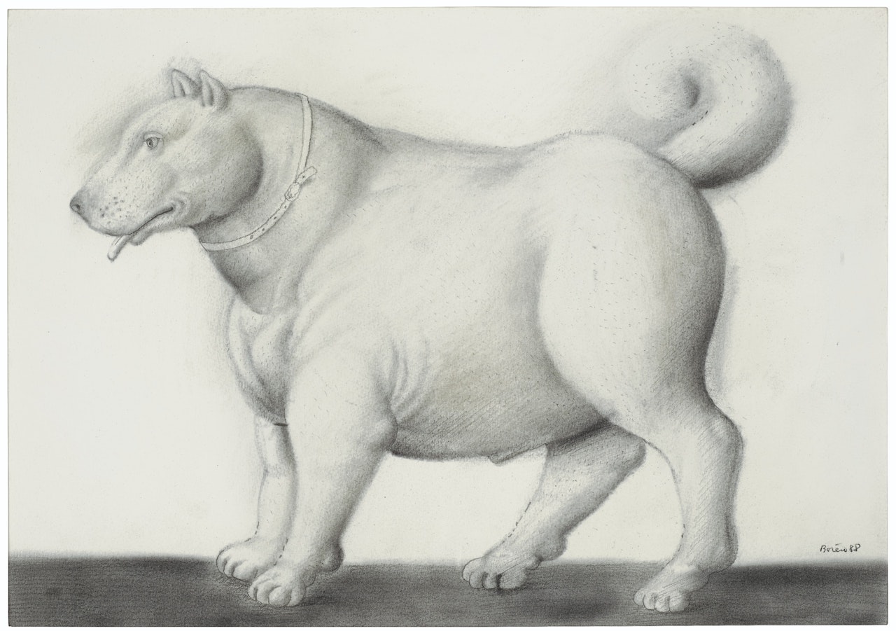 Dog by Fernando Botero