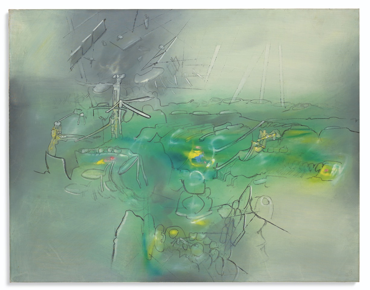 Untitled by Roberto Matta