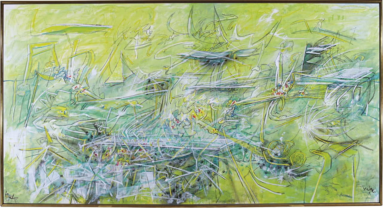 Mine of Time (Reservoir du Temps) by Roberto Matta