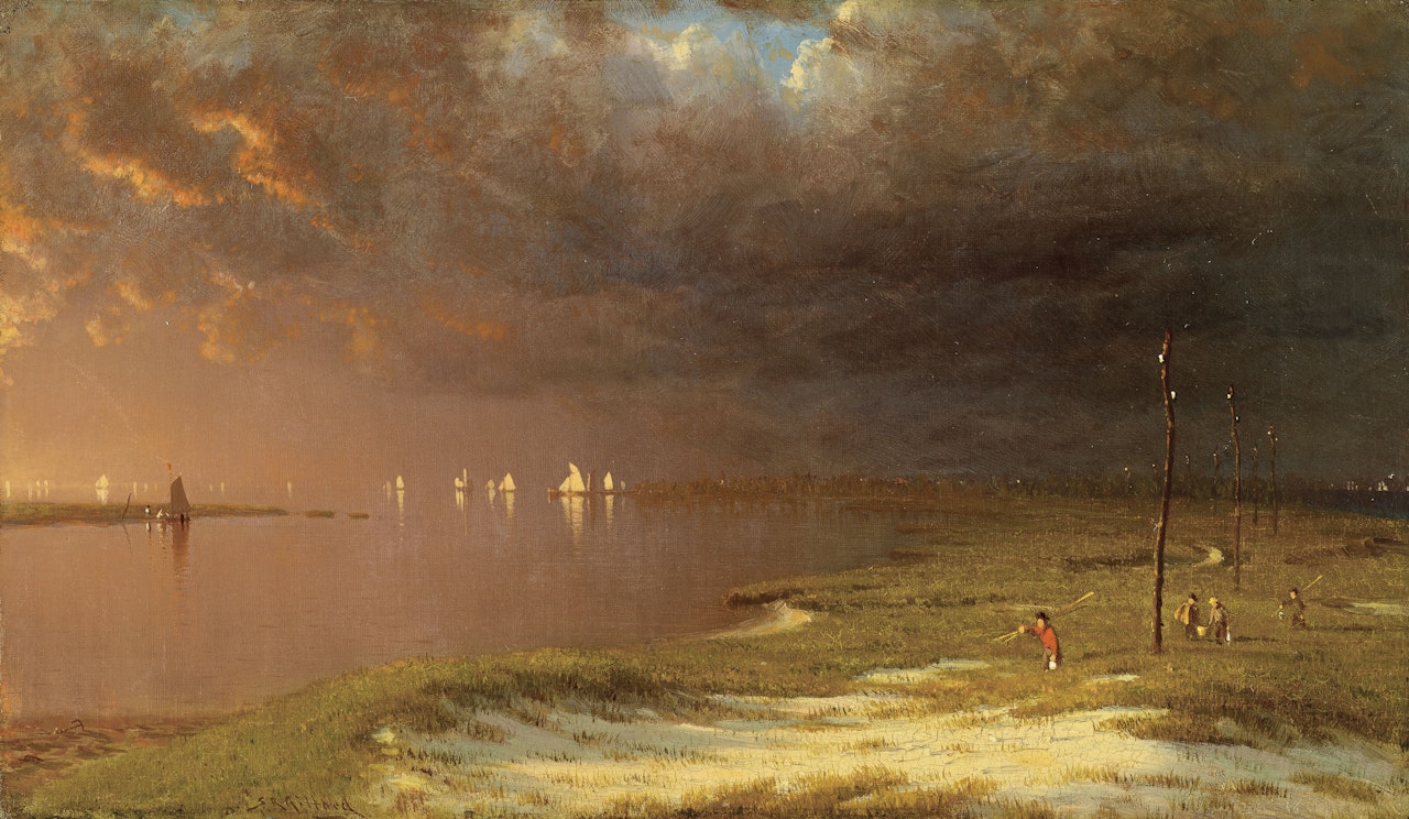 The Mouth of the Shrewsbury River by Sanford Robinson Gifford