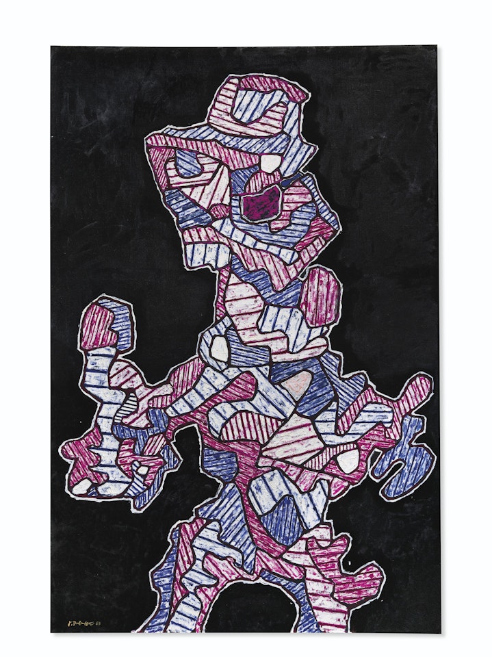 Le Donneur D’Alarme by Jean Dubuffet