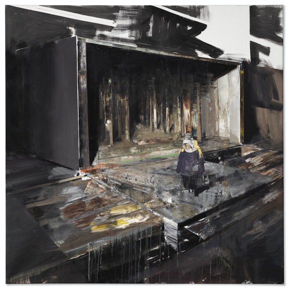 Babe in the Woods by Adrian Ghenie