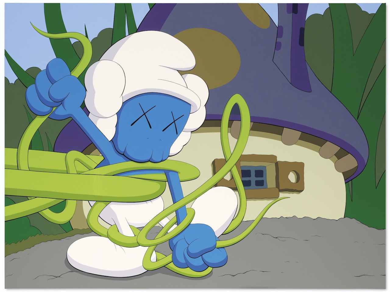 KURFS (TANGLE) by Kaws