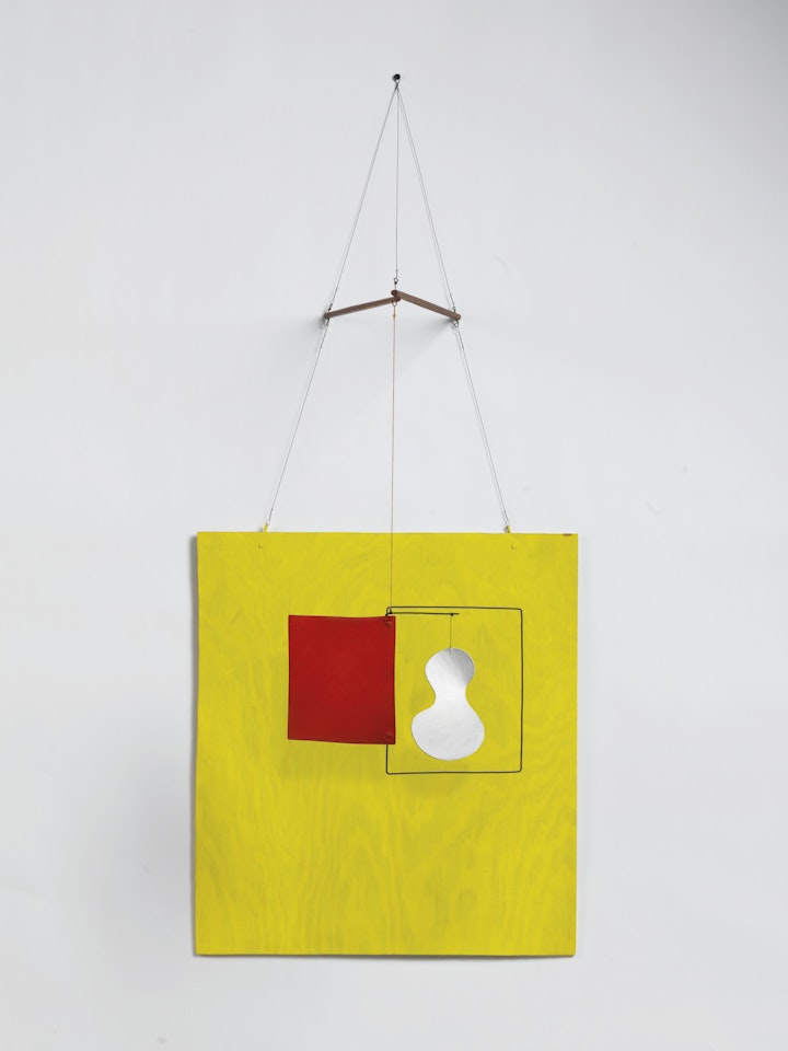 Little Yellow Panel by Alexander Calder