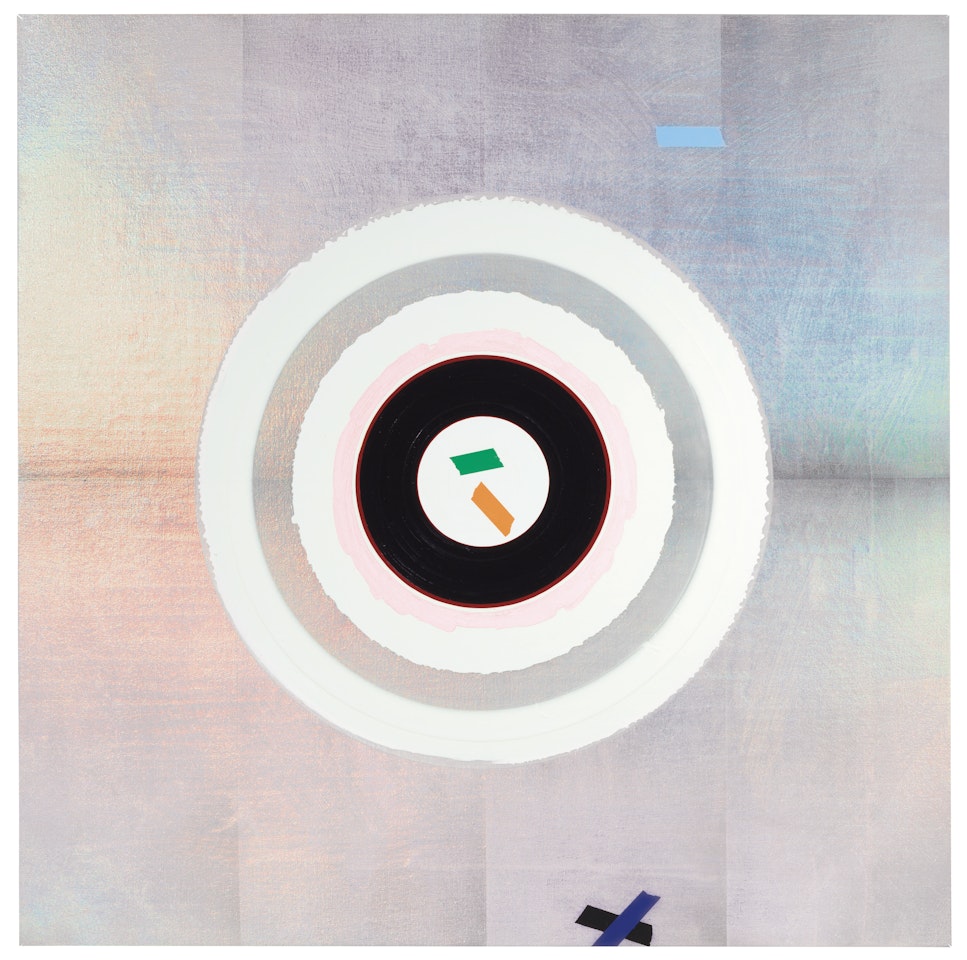 Mysteries: Platinum by Kenneth Noland