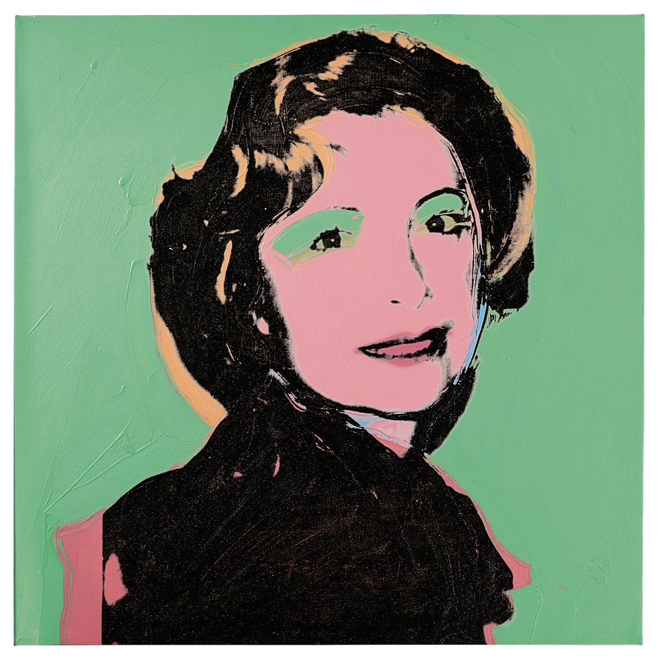 Renate Zimet by Andy Warhol