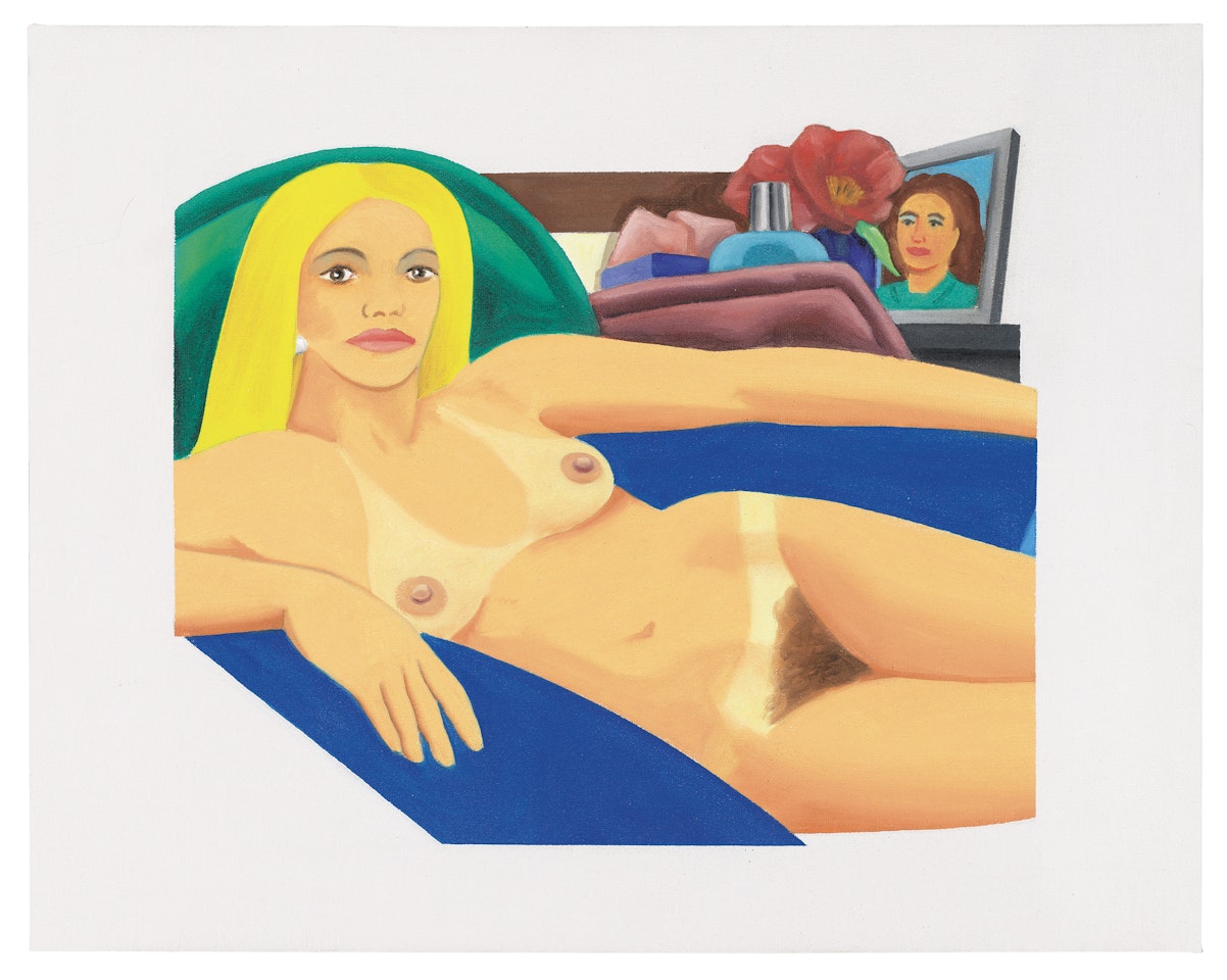 Final Study for Kate Nude by Tom Wesselmann