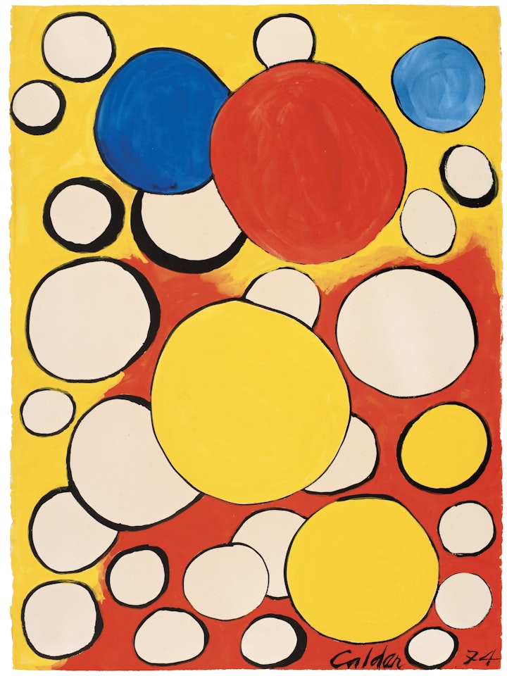 Clustered Orbs by Alexander Calder