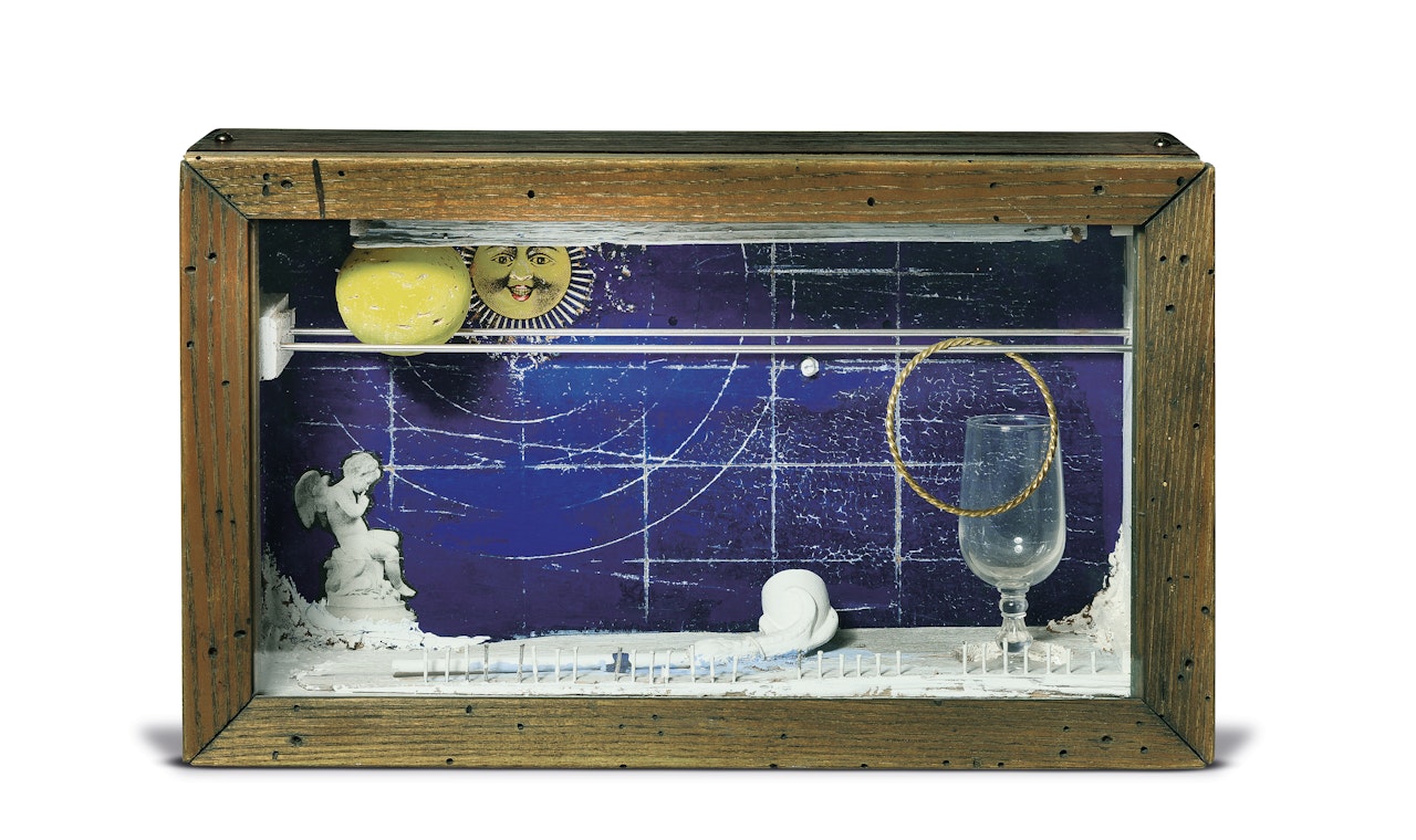 Untitled (Solar Soap Bubble Set Series) by Joseph Cornell