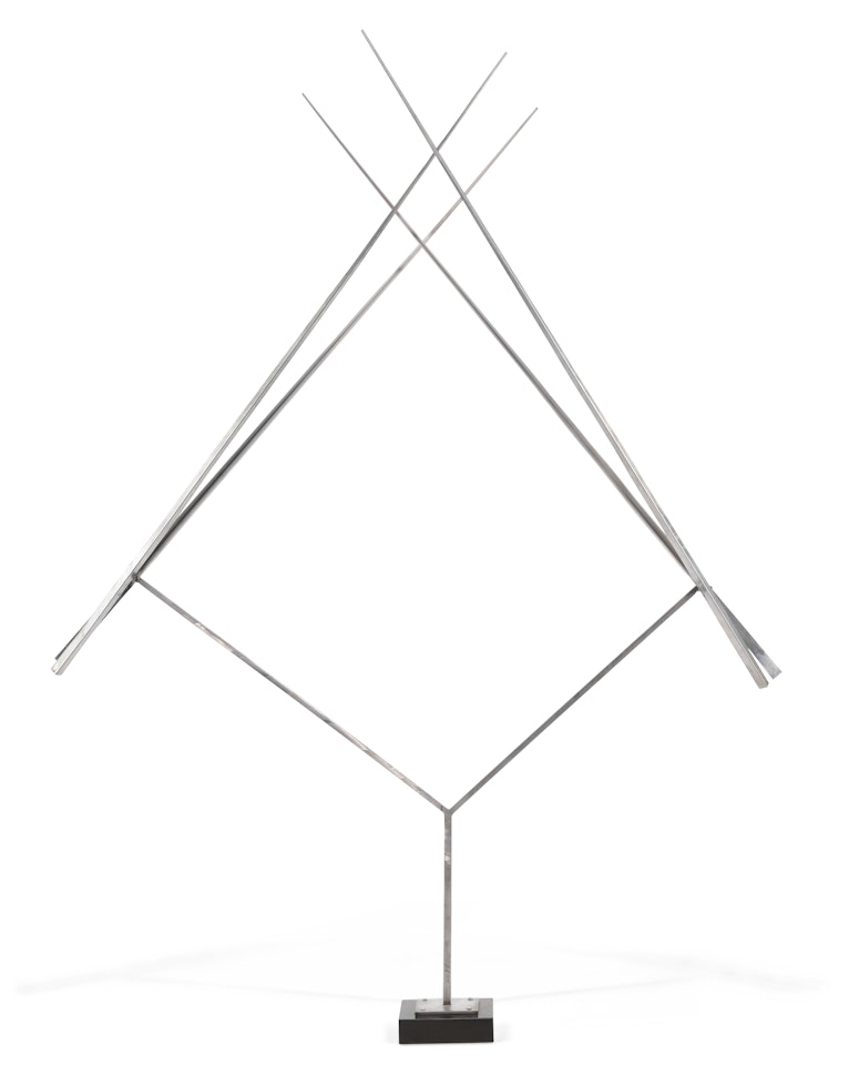Four Lines Oblique II by George Rickey
