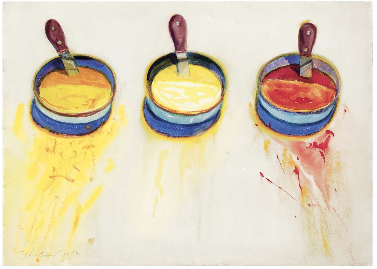 Condiments by Wayne Thiebaud