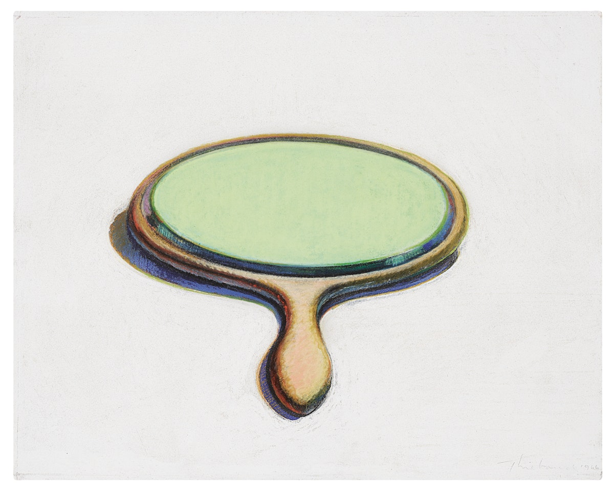 Mirror by Wayne Thiebaud