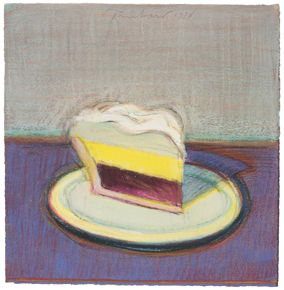 Pie Slice by Wayne Thiebaud