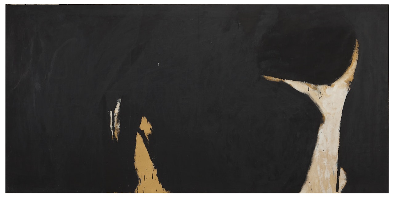 Spanish Painting with the Face of a Dog by Robert Motherwell