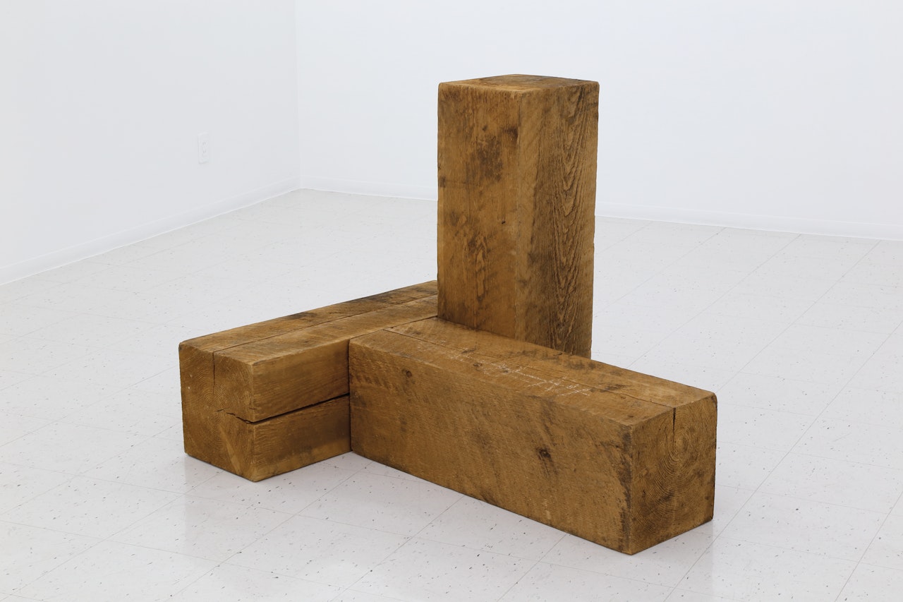 The Way East and South by Carl Andre