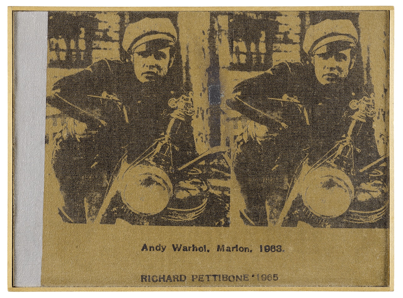 Andy Warhol, 'Marlon,' 1963 by Richard Pettibone