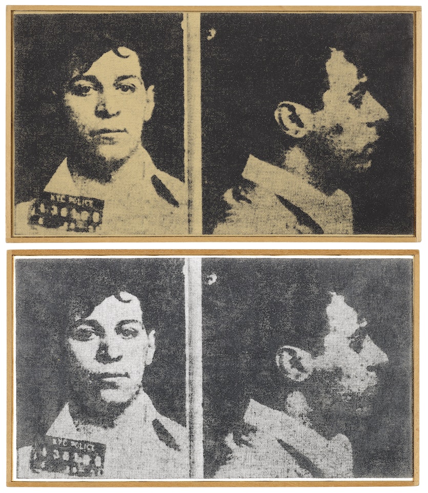 Andy Warhol, 'Most Wanted Man,' 1963 by Richard Pettibone