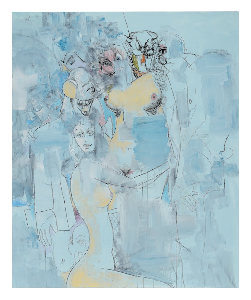 The Drifters by George Condo