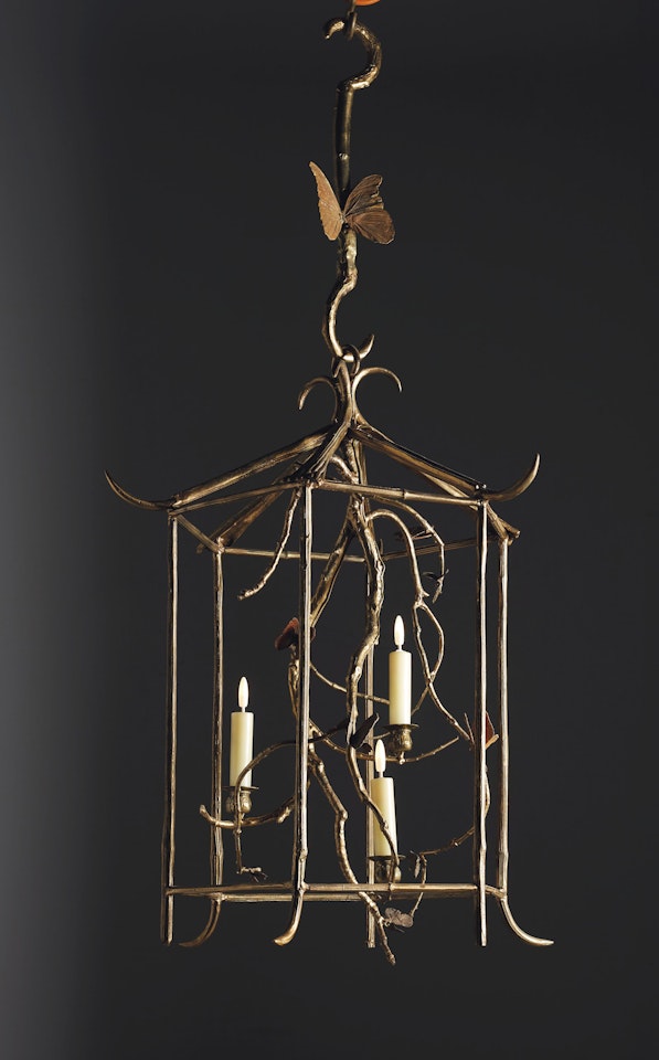 'LANTERNE AUX PAPILLONS', PIÈCE UNIQUE by Claude Lalanne