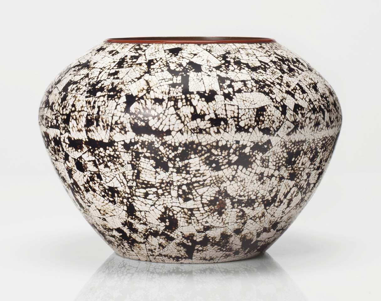VASE PANSU by Jean Dunand