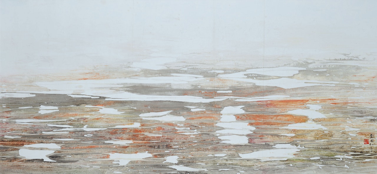 Constellation Sea I: the Heavenly Yellow River by Liu Kuo-Sung (Liu Guosong)