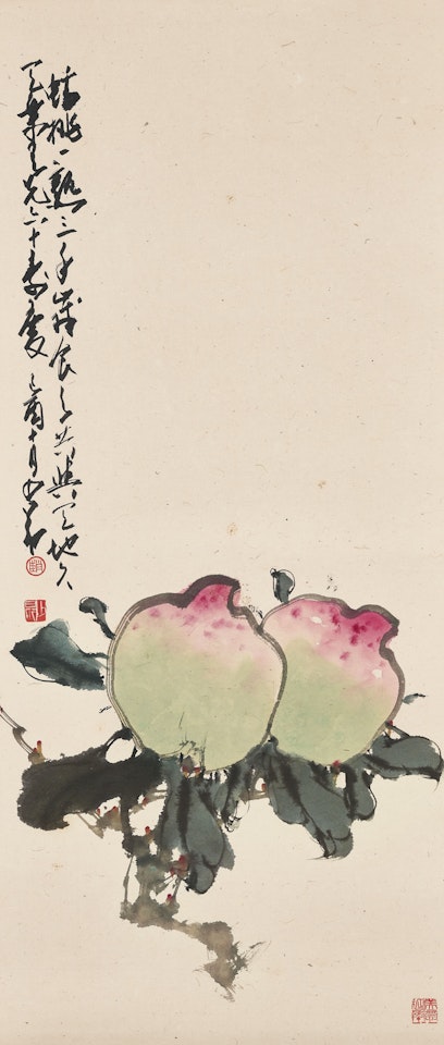 Peaches by Zhao Shao'ang