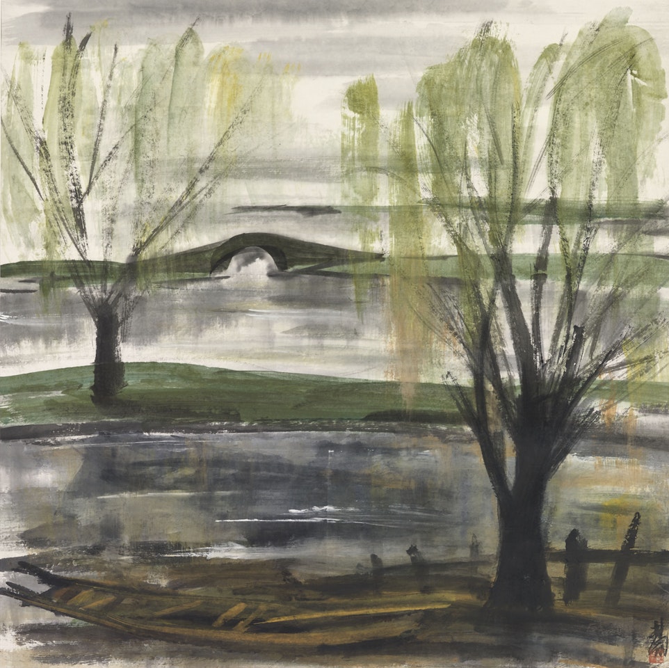 Misty Scenery by Lin Fengmian