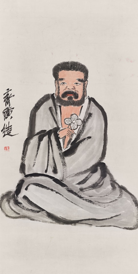 Disciple of Buddha by Qi Baishi