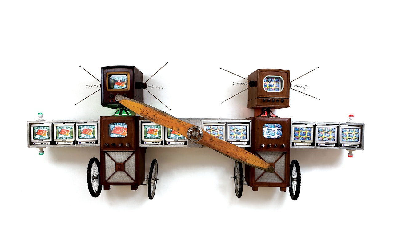 Wright Brothers by Nam June Paik