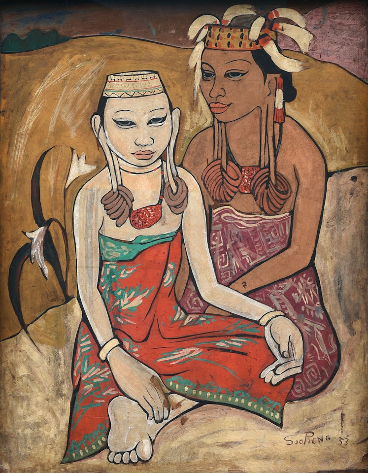 Sarawak Sisters by Cheong Soo Pieng
