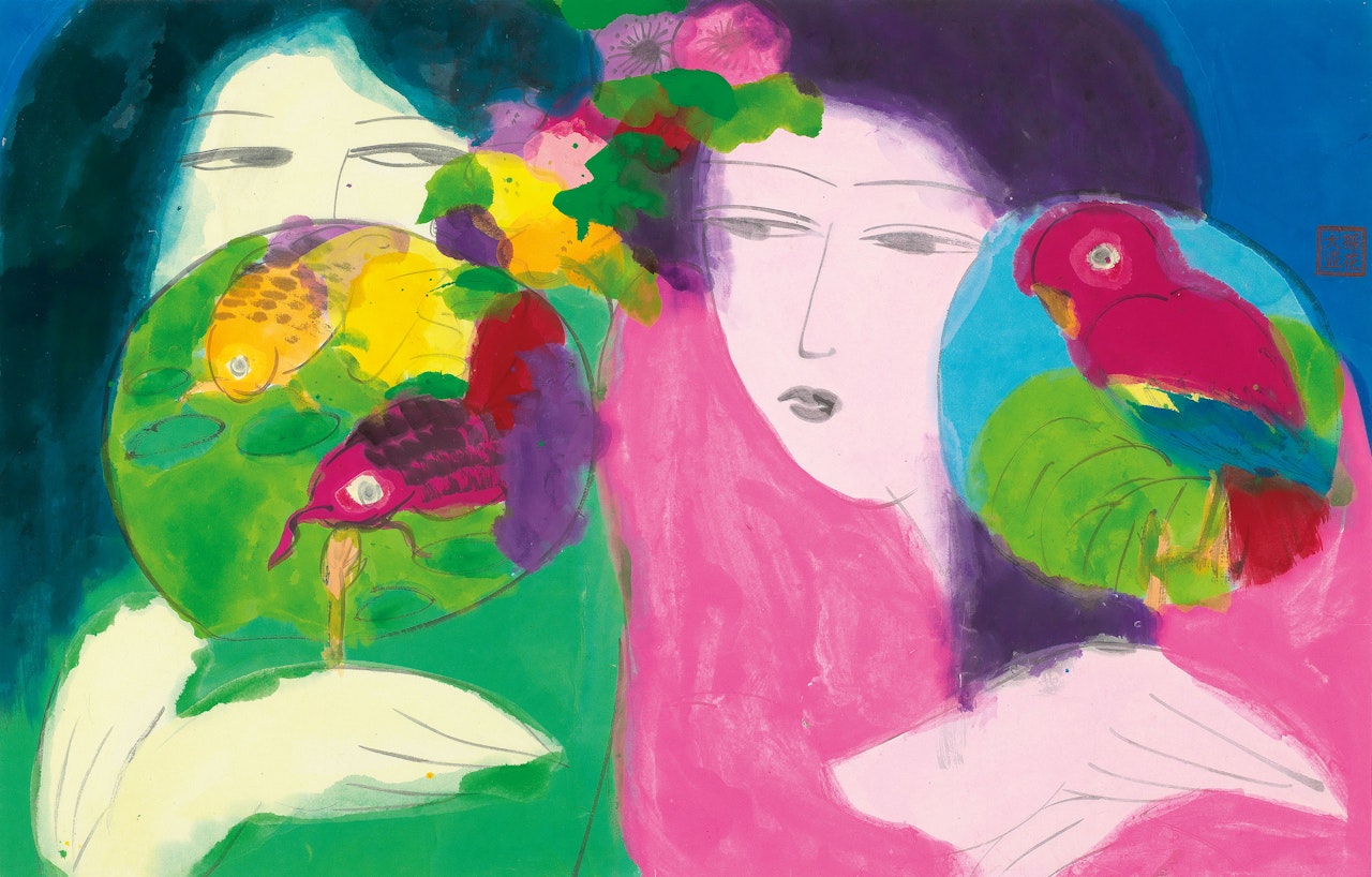 Beauty by Walasse Ting