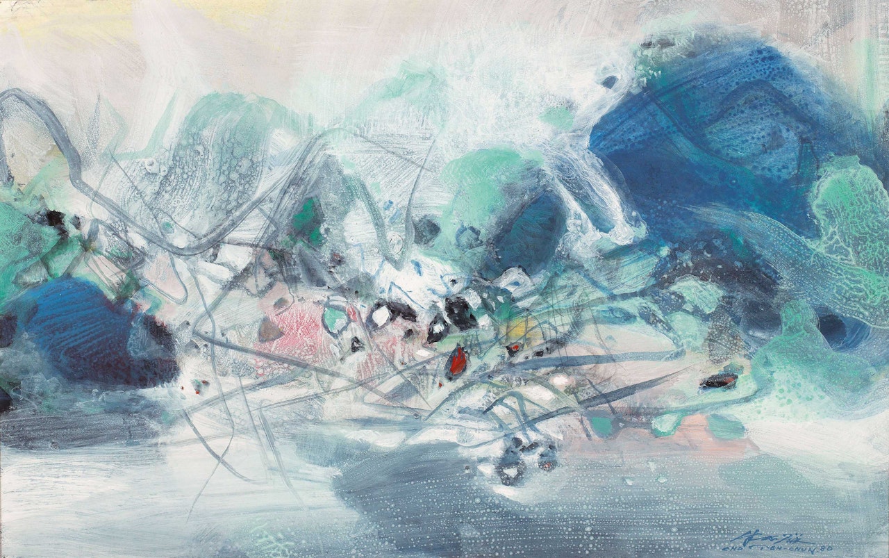 Untitled by Chu Teh-Chun