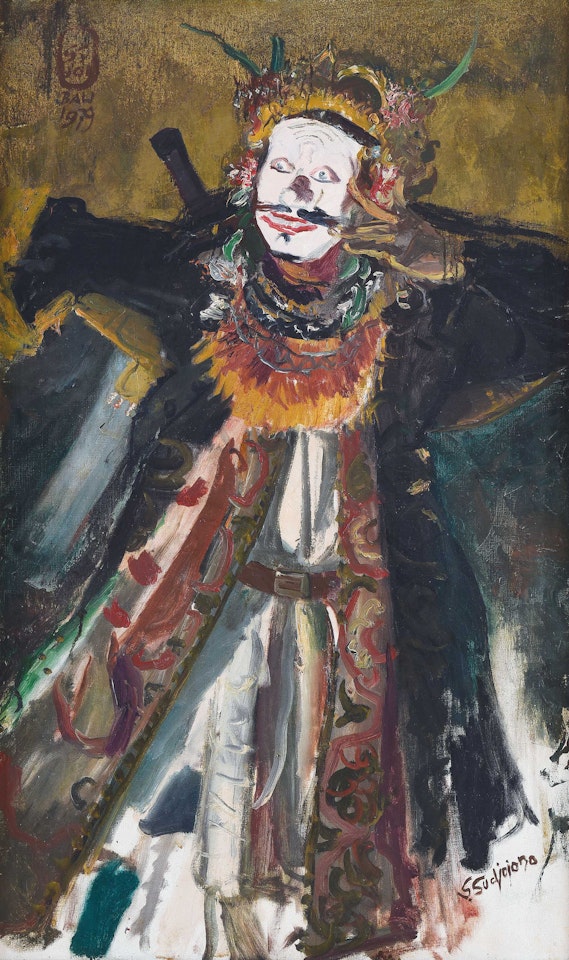 The Dalem (Topeng Dance) by Sindutomo Sudjojono