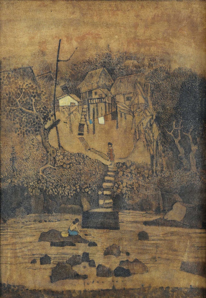 River Life by Cheong Soo Pieng