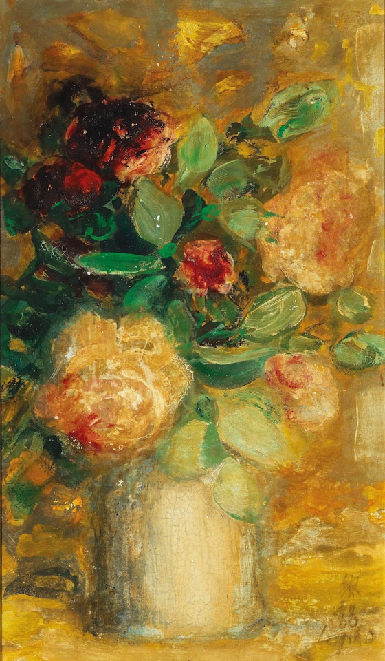 Vase au Bouquet de Fleurs (Vase with a Bouquet of Flowers) by Le Pho