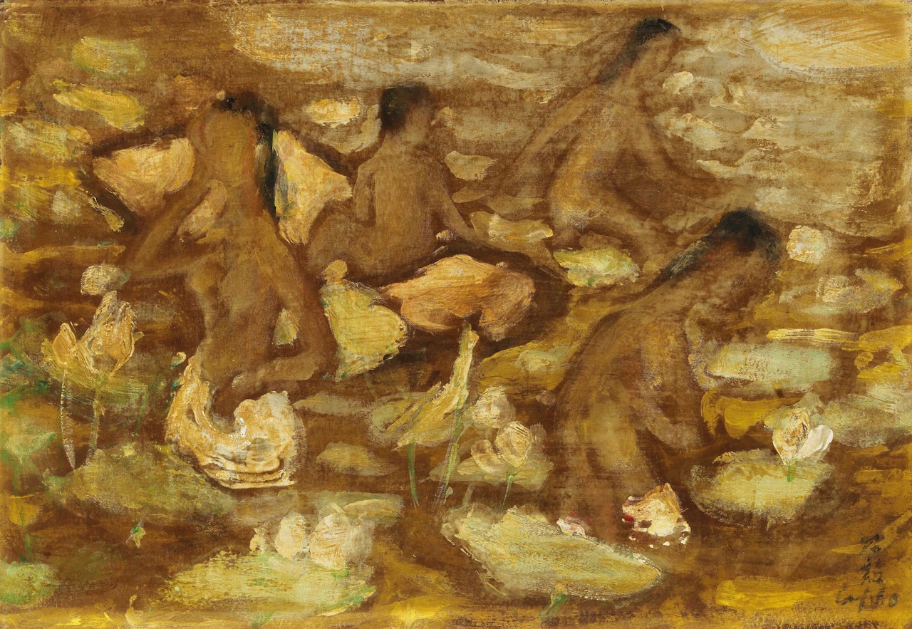 Les Baigneuses (The Swimmers) by Le Pho