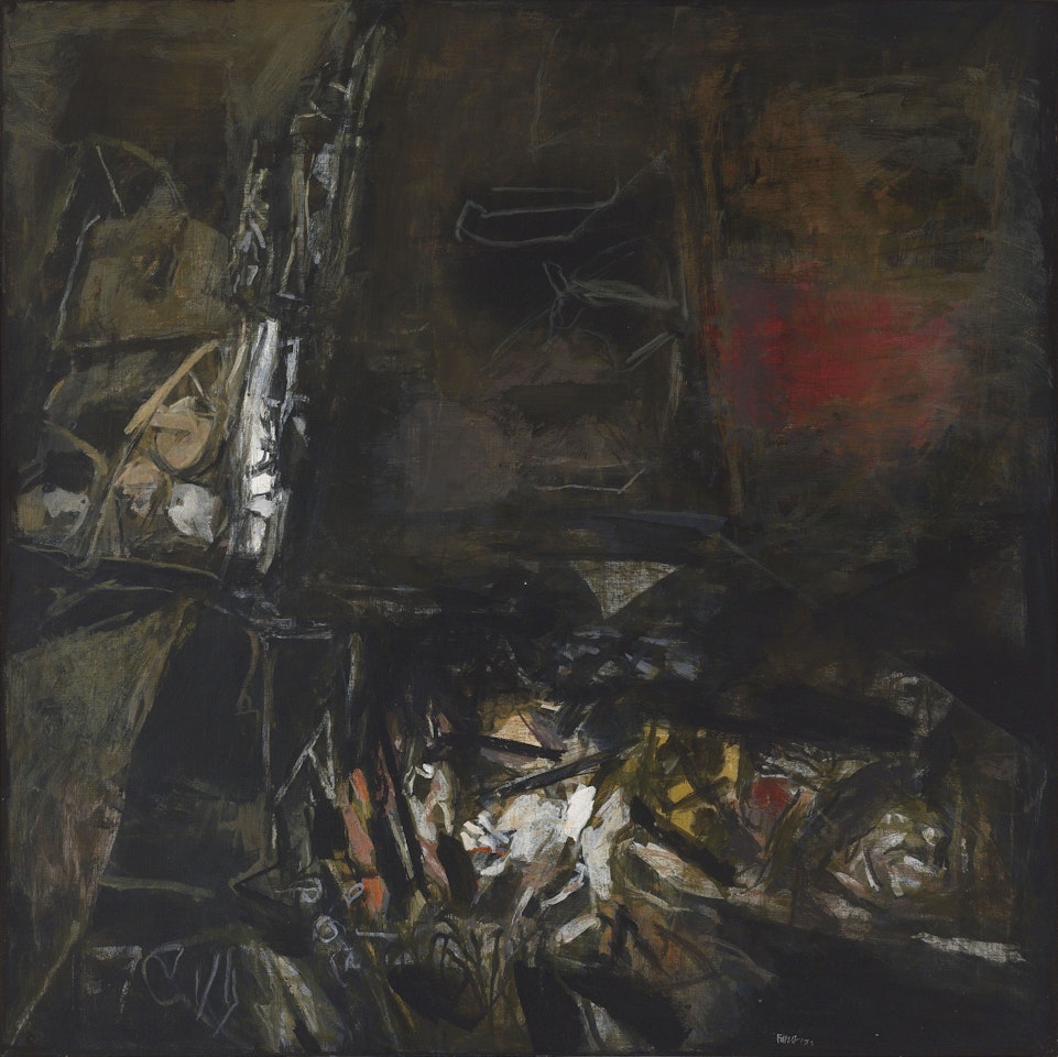 L'Orage by Sayed Haider Raza