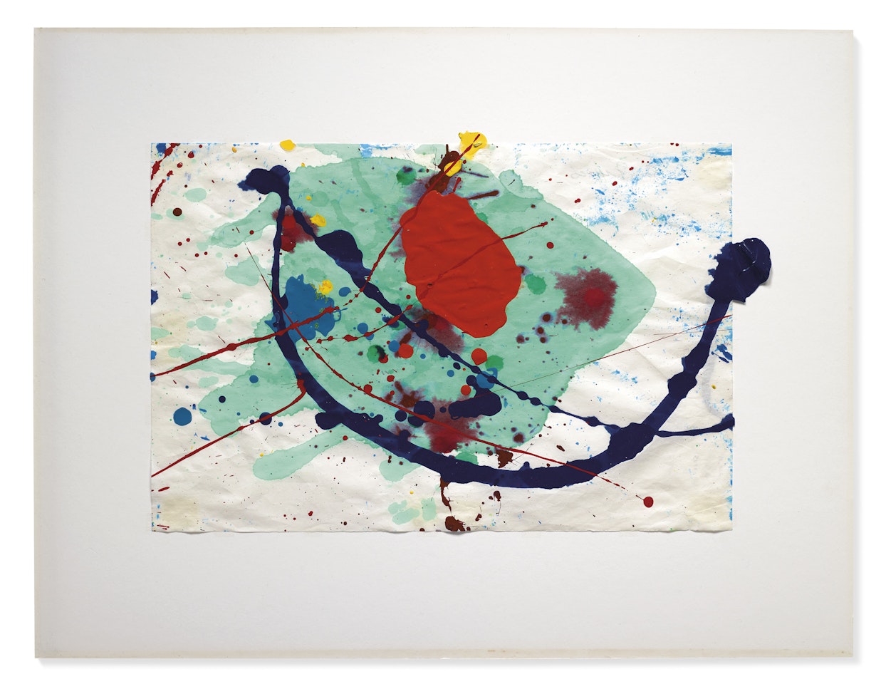 Sans titre, SF 89-105 by Sam Francis