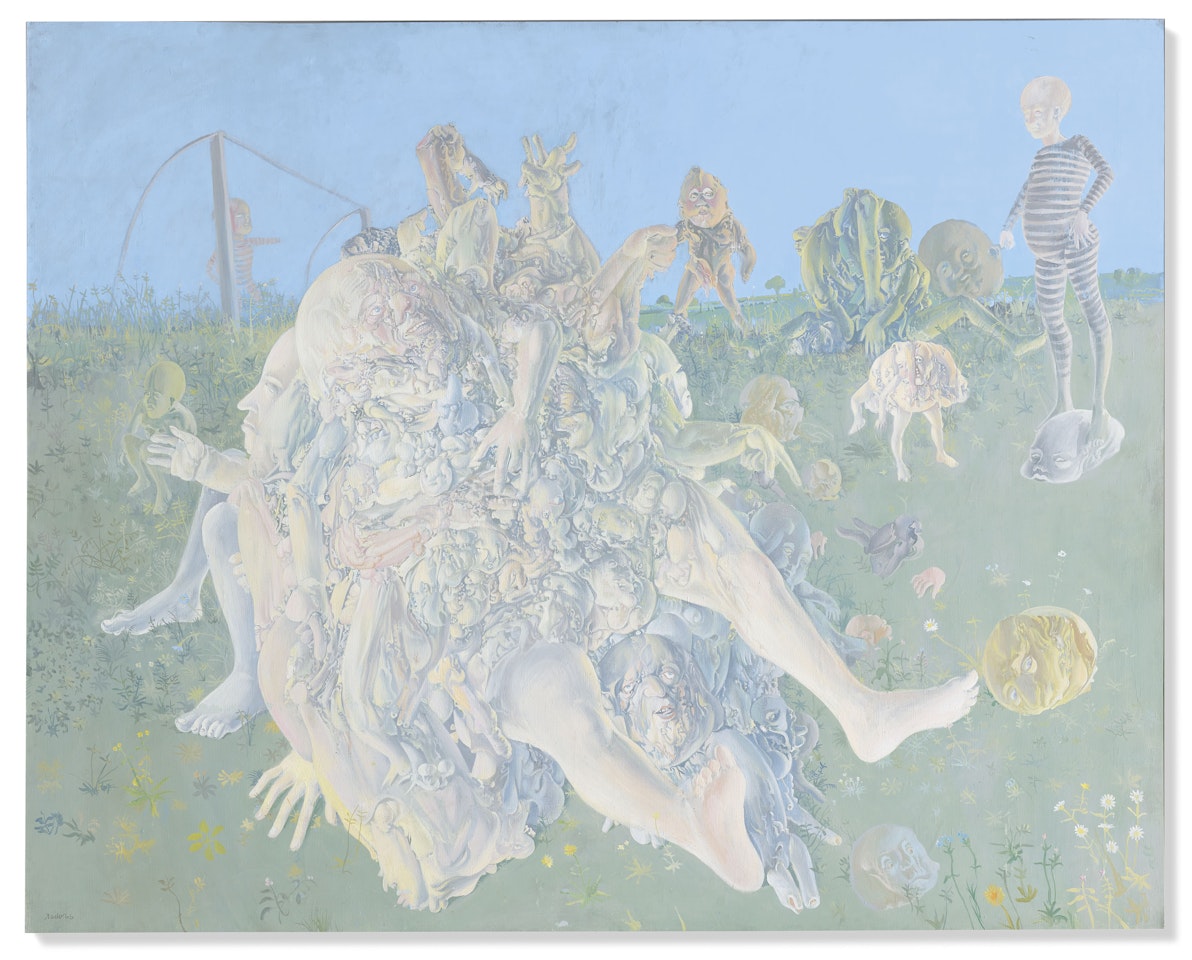 La Mère - Terre engendrant des enfants pour mieux les dévorer by Dado