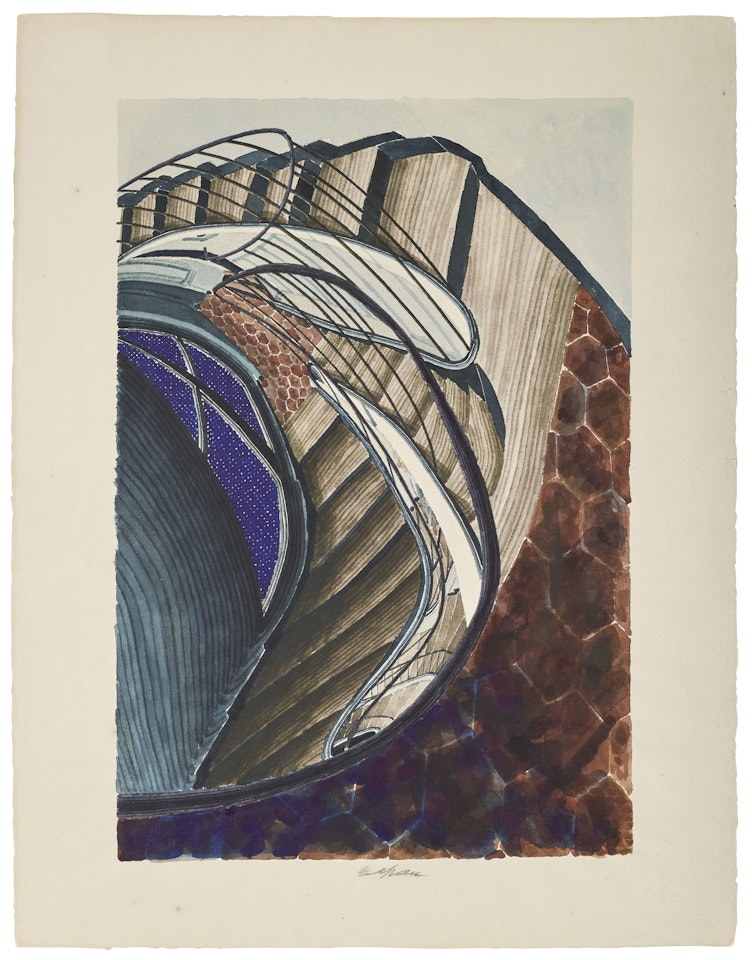 Sans titre (Escalier) by Sam Szafran