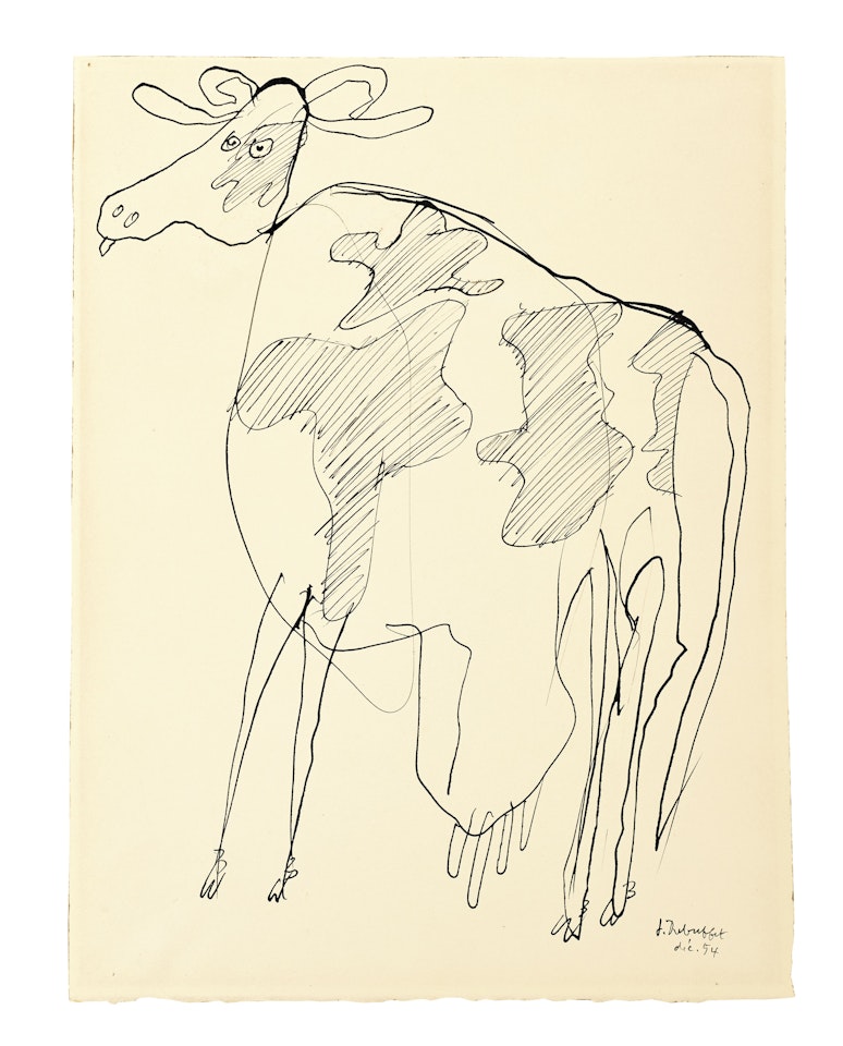 Vache by Jean Dubuffet