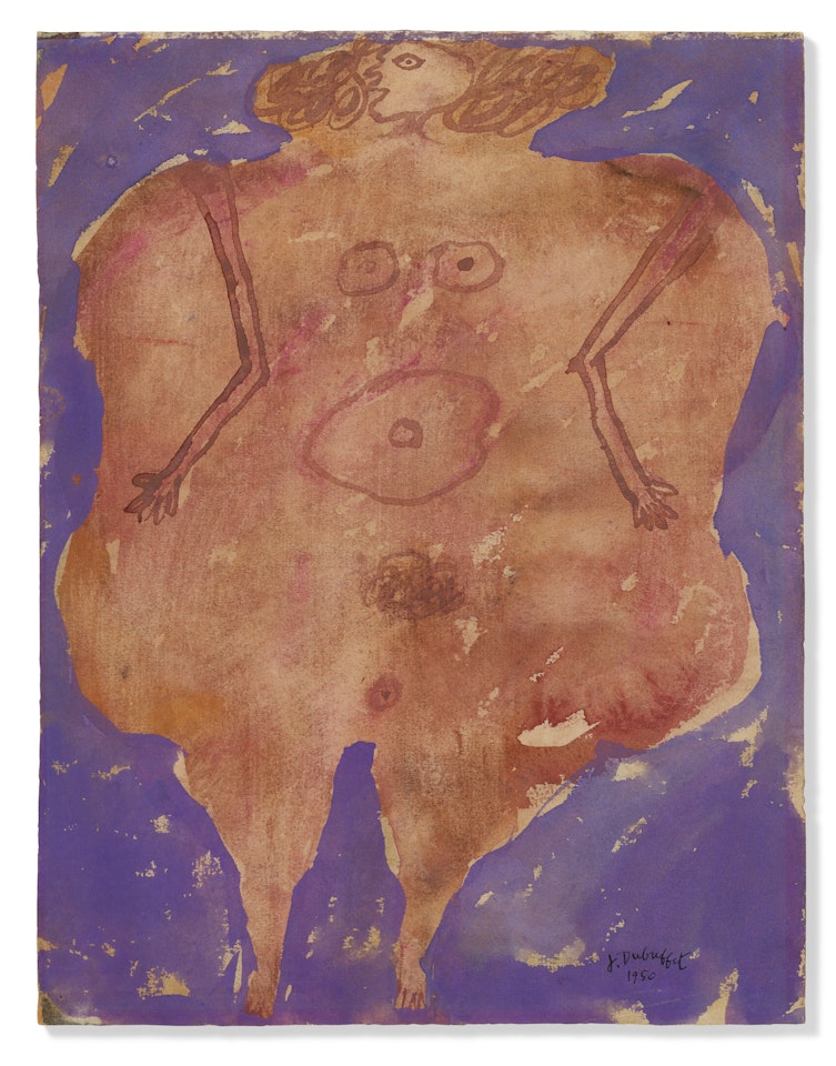 Corps de dame by Jean Dubuffet