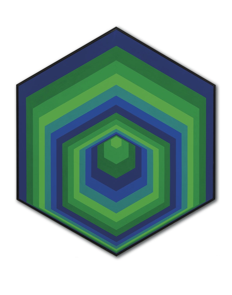 SIN-HAT-2 by Victor Vasarely