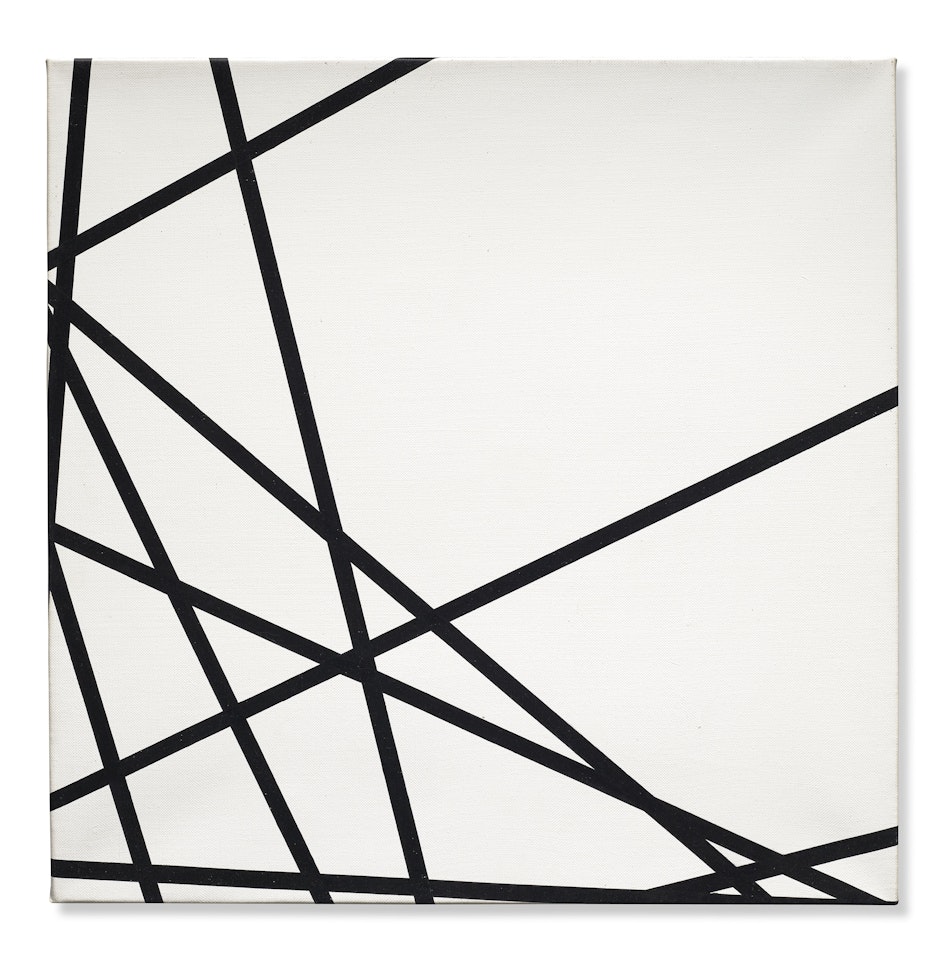 10 lignes au hasard by Francois Morellet
