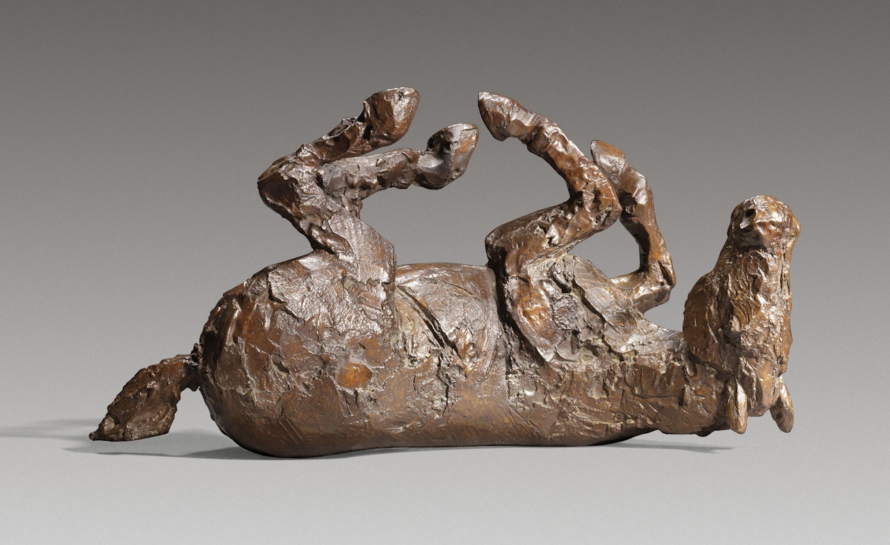 Large Rolling Horse by Elisabeth Frink