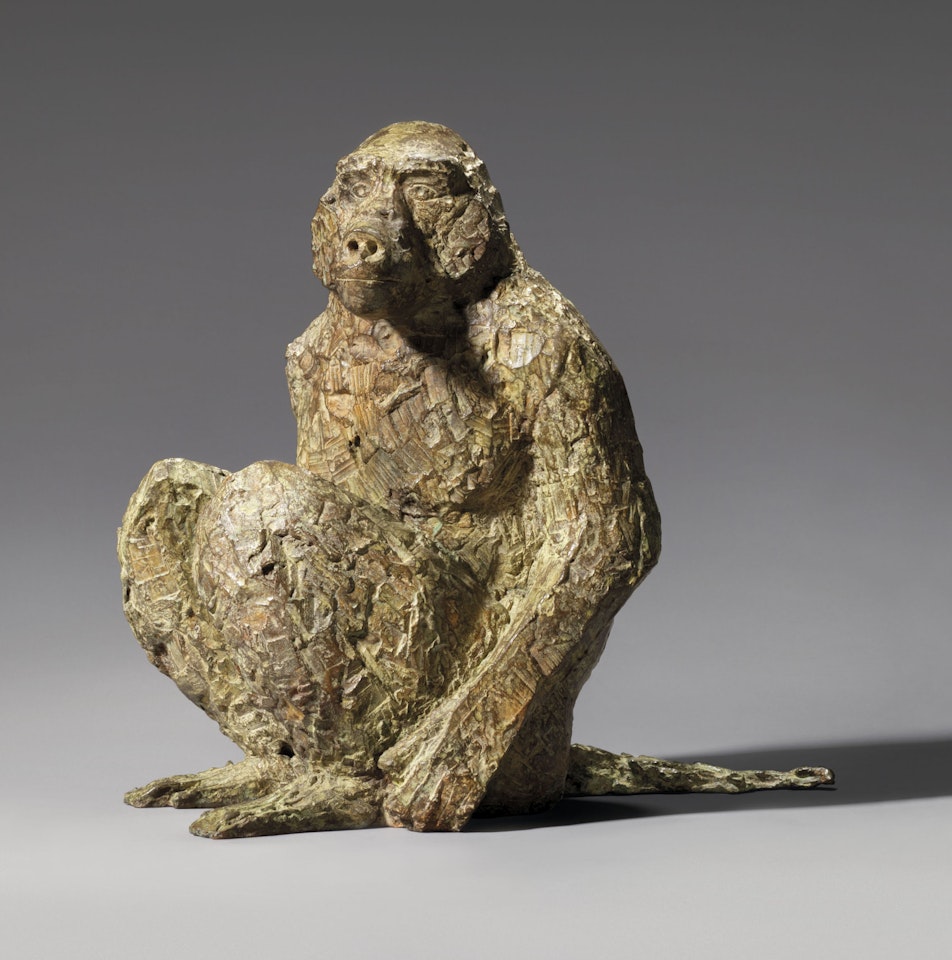 Seated Baboon by Elisabeth Frink