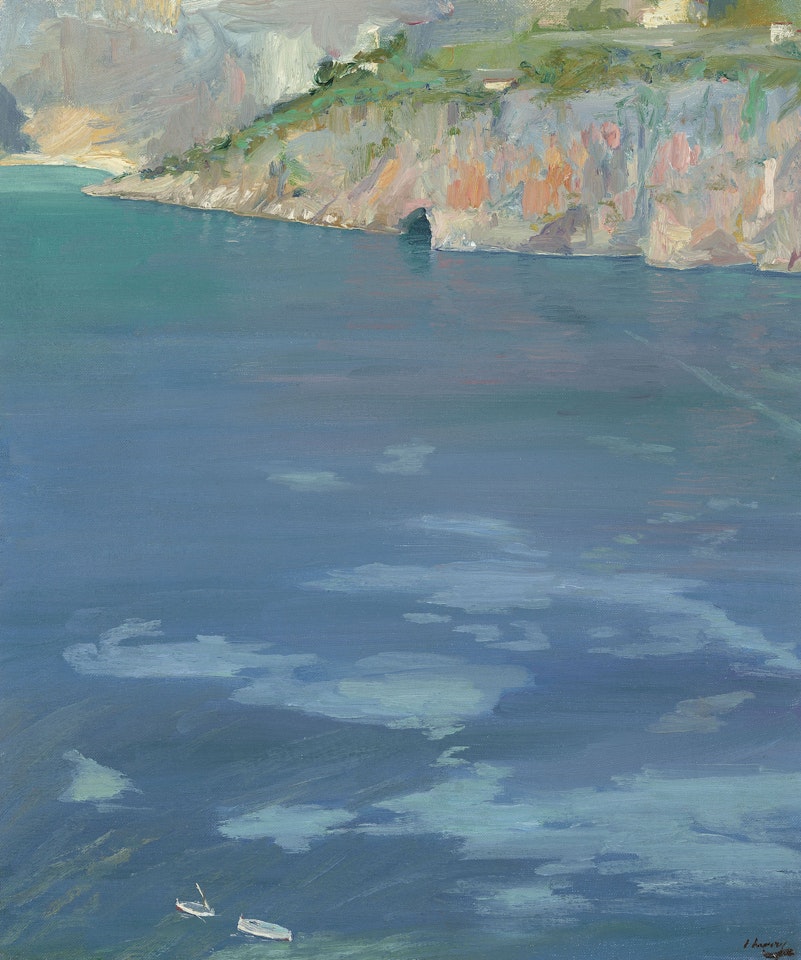 The Little White Boats, Cap Ferrat by John Lavery